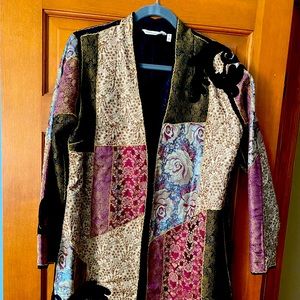 Soft Surroundings Quilted knee length coat